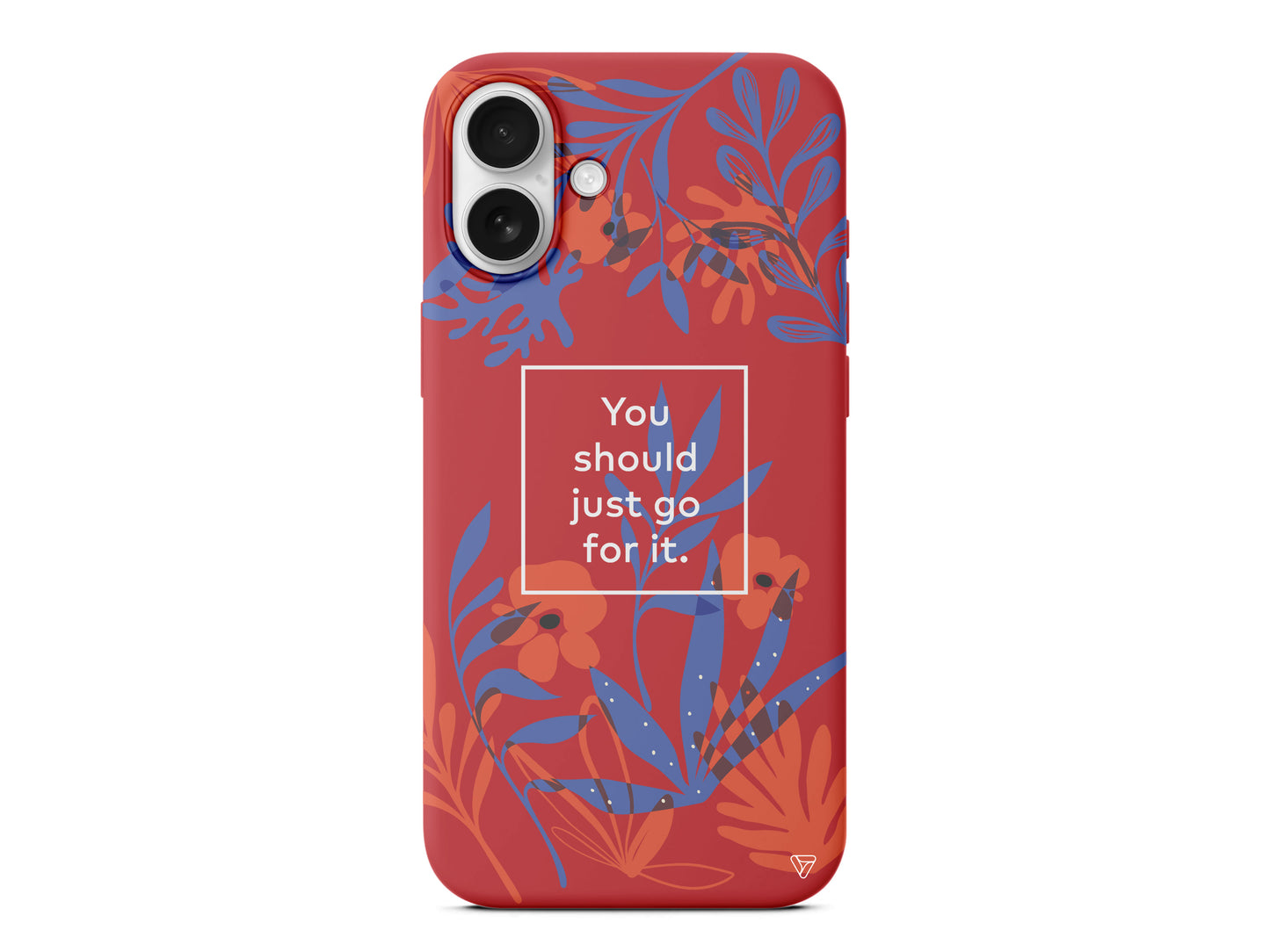 Just Go For it Lansman Model İçi Kadife Silikon Telefon Kılıfı – Plus Serisine Özel