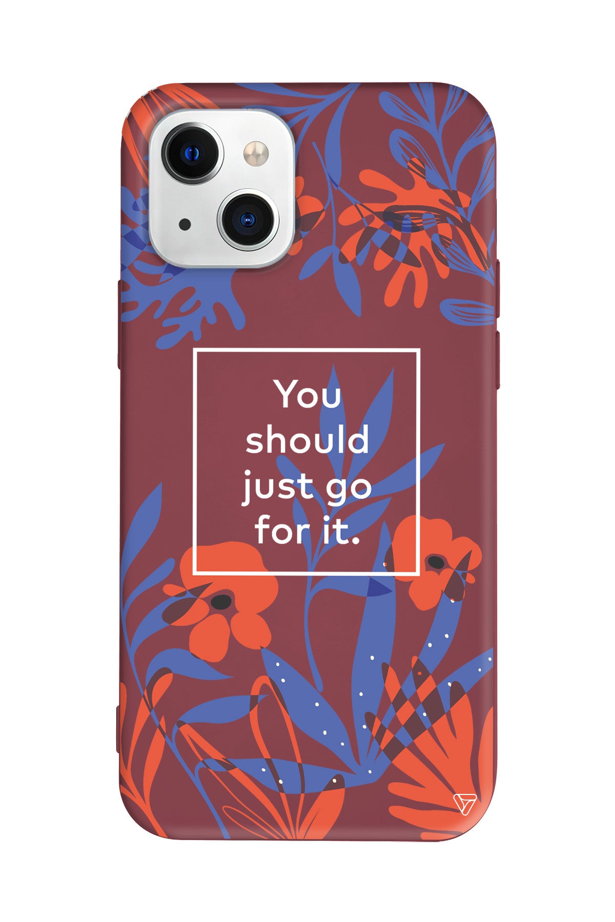 Just Go For it Lansman Model İçi Kadife Silikon Telefon Kılıfı – Plus Serisine Özel