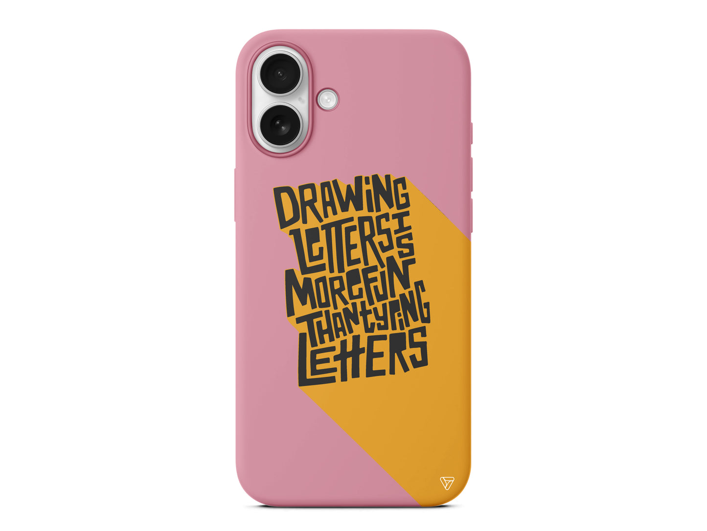 Drawing Letters Lansman Model İçi Kadife Silikon Telefon Kılıfı – Plus Serisine Özel