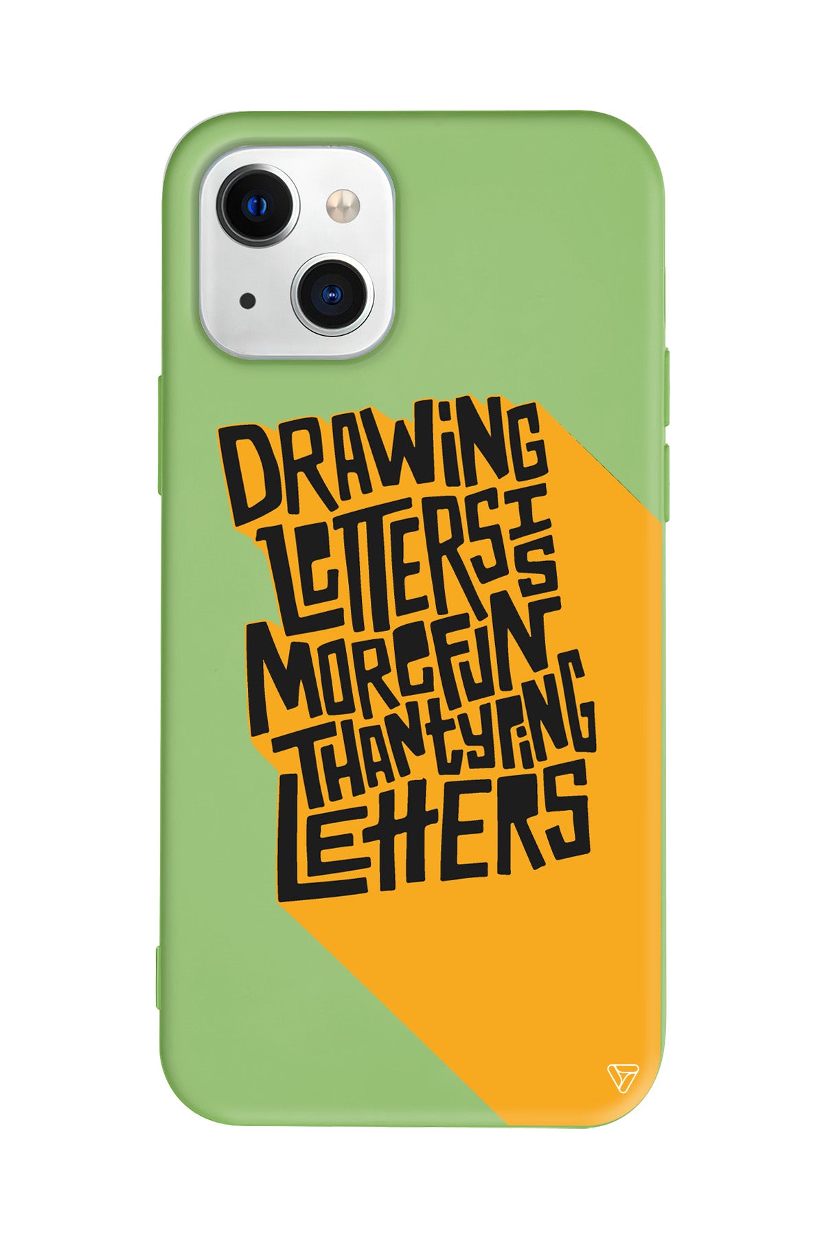 Drawing Letters Lansman Model İçi Kadife Silikon Telefon Kılıfı – Plus Serisine Özel