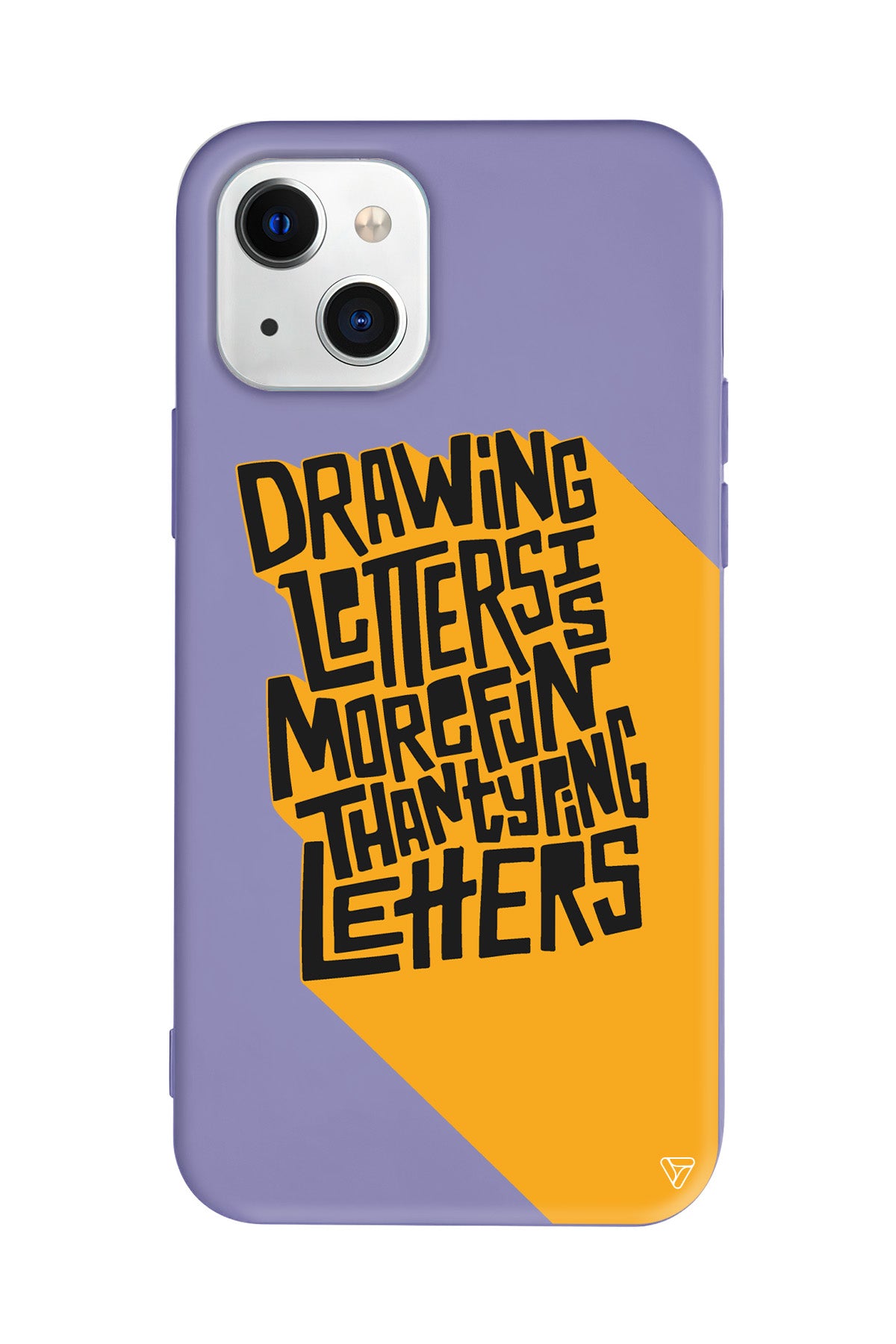 Drawing Letters Lansman Model İçi Kadife Silikon Telefon Kılıfı – Plus Serisine Özel