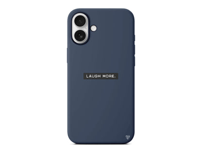 Laugh More Lansman Model İçi Kadife Silikon Telefon Kılıfı – Plus Serisine Özel