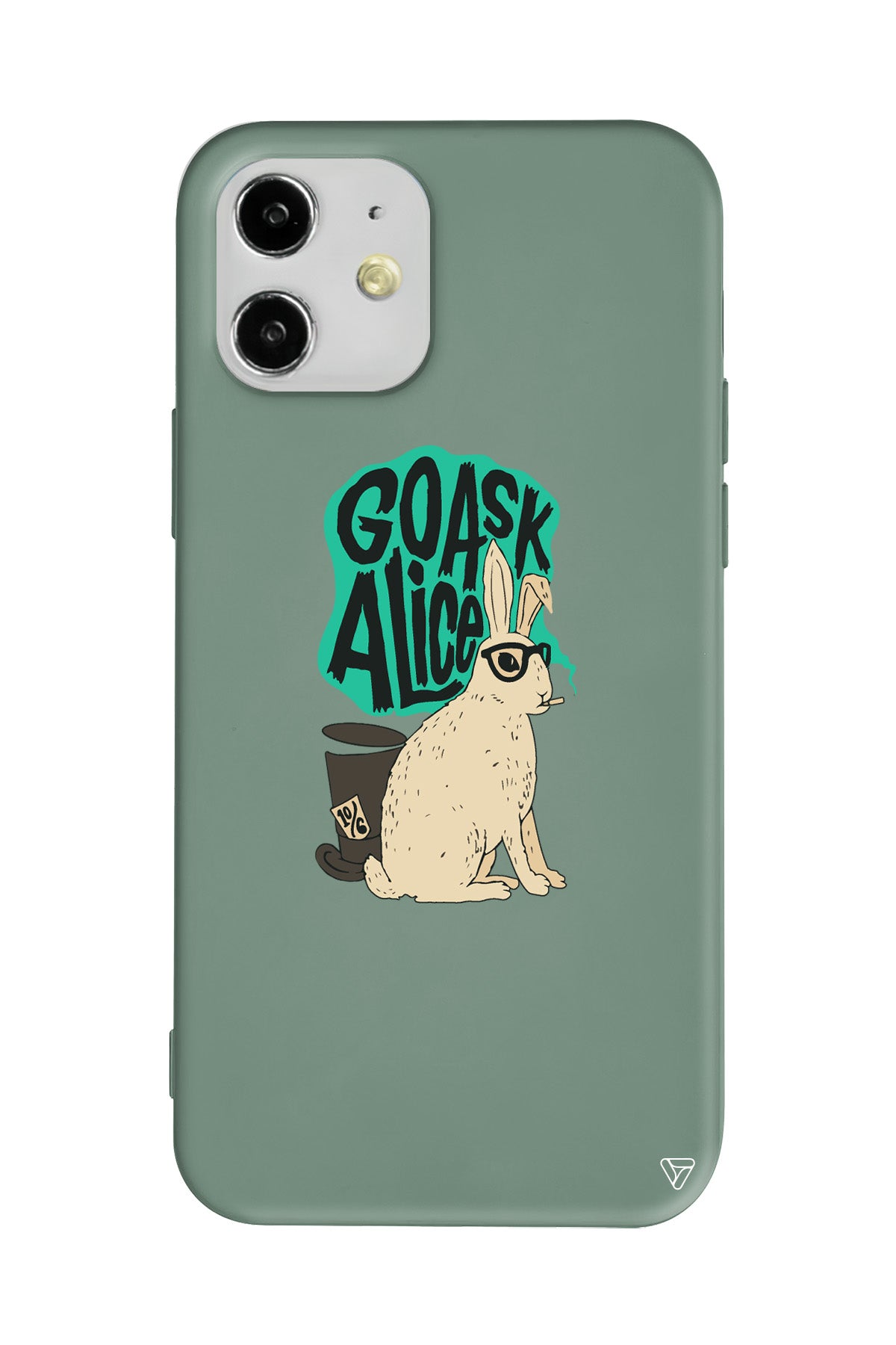 Alice Lansman Model İçi Kadife Silikon Telefon Kılıfı