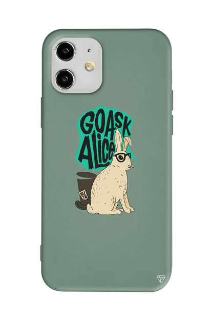 Alice Lansman Model İçi Kadife Silikon Telefon Kılıfı