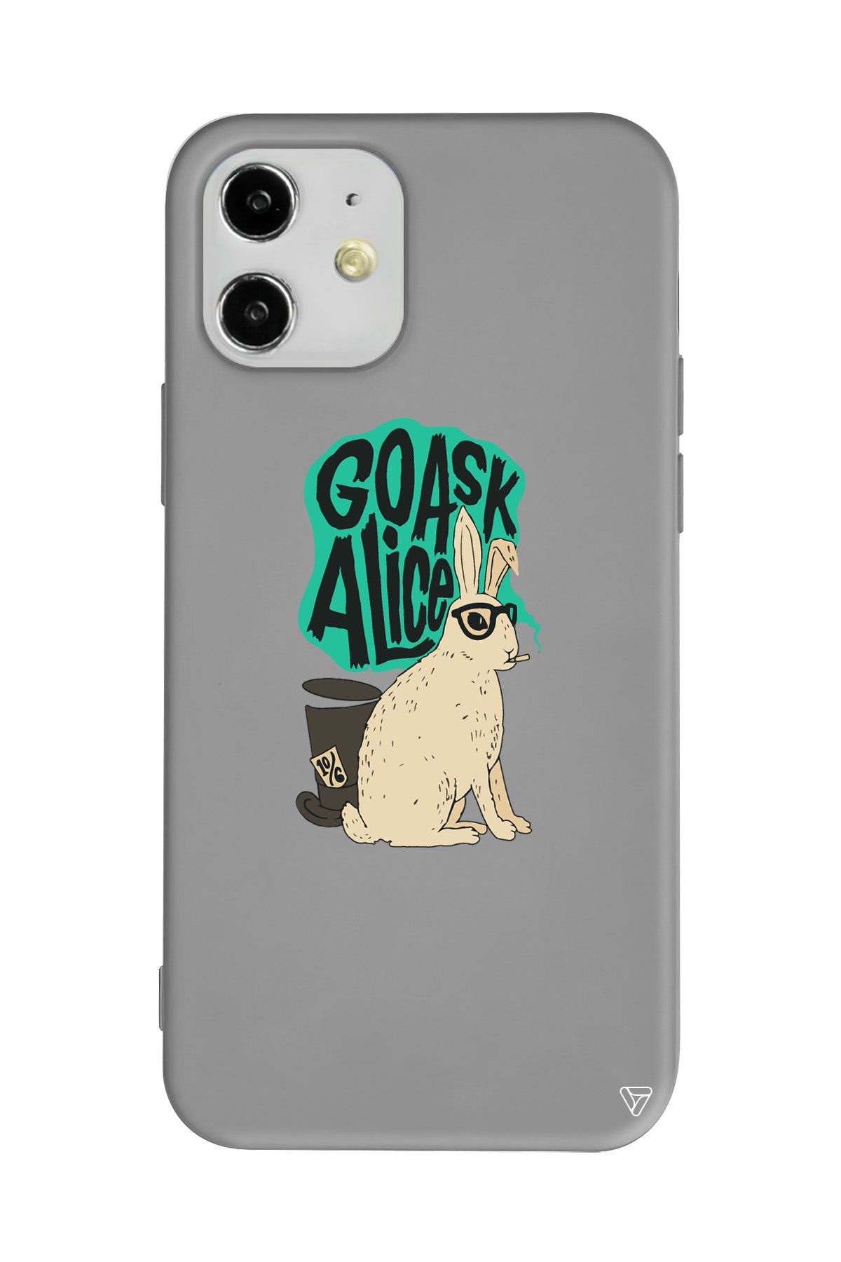 Alice Lansman Model İçi Kadife Silikon Telefon Kılıfı