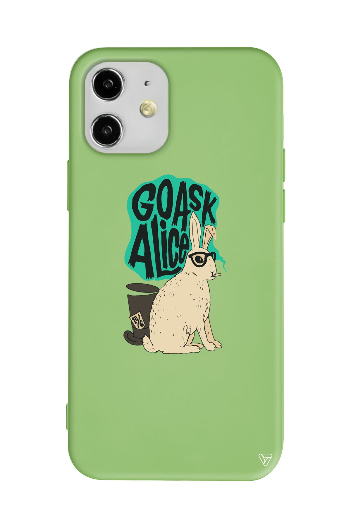 Alice Lansman Model İçi Kadife Silikon Telefon Kılıfı