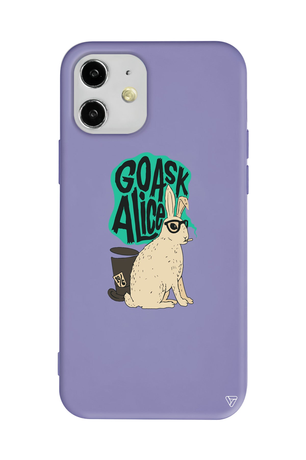 Alice Lansman Model İçi Kadife Silikon Telefon Kılıfı