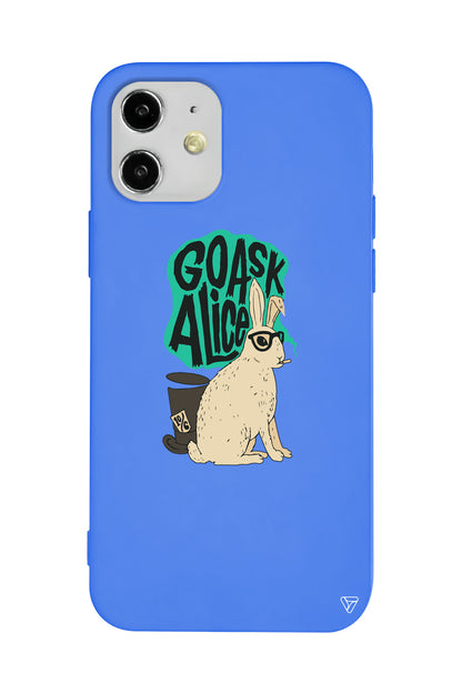 Alice Lansman Model İçi Kadife Silikon Telefon Kılıfı