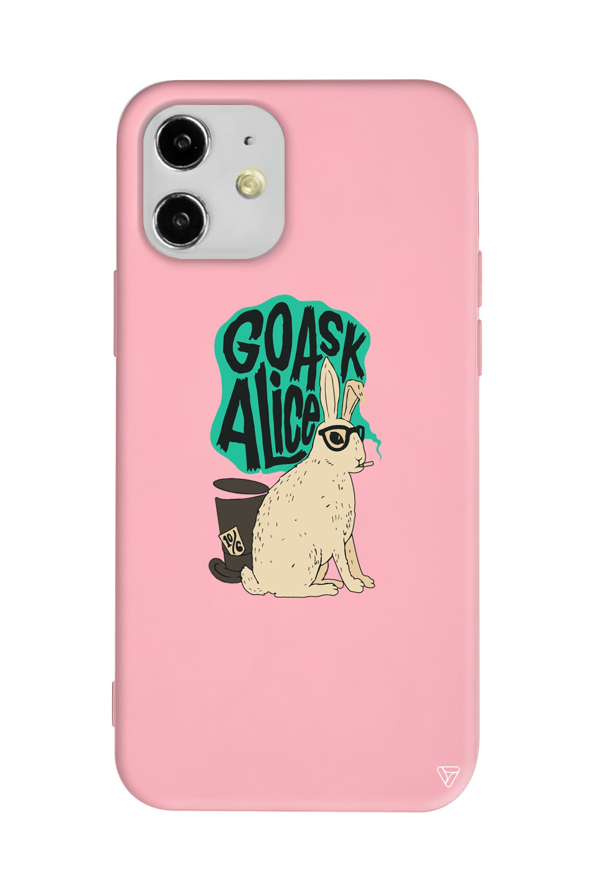 Alice Lansman Model İçi Kadife Silikon Telefon Kılıfı