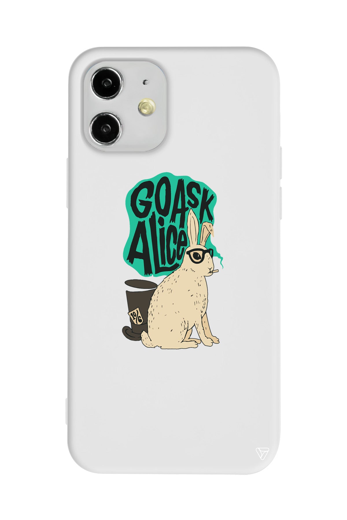 Alice Lansman Model İçi Kadife Silikon Telefon Kılıfı