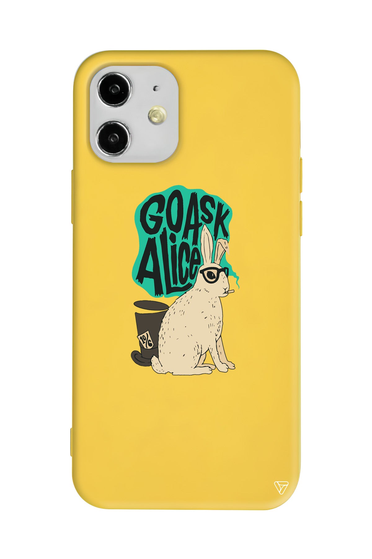 Alice Lansman Model İçi Kadife Silikon Telefon Kılıfı