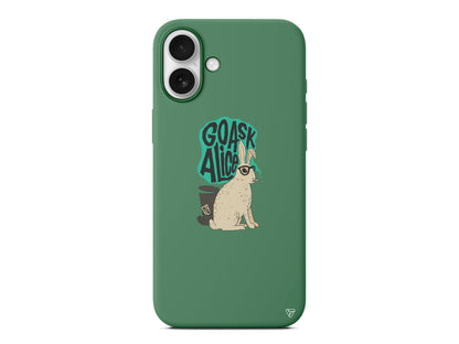 Alice Lansman Model İçi Kadife Silikon Telefon Kılıfı