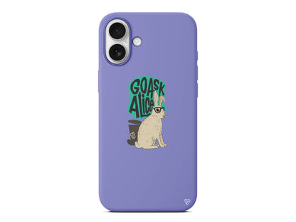 Alice Lansman Model İçi Kadife Silikon Telefon Kılıfı