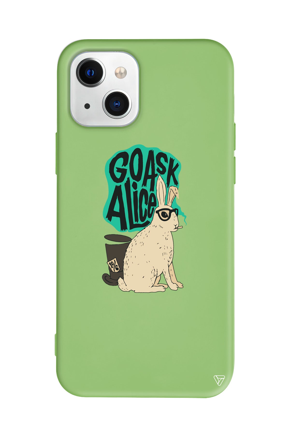 Alice Lansman Model İçi Kadife Silikon Telefon Kılıfı