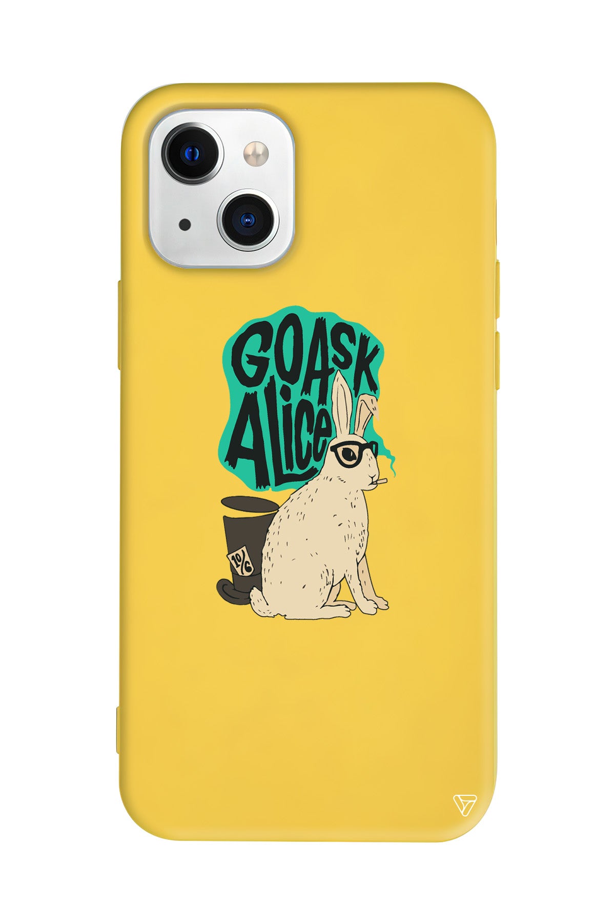 Alice Lansman Model İçi Kadife Silikon Telefon Kılıfı