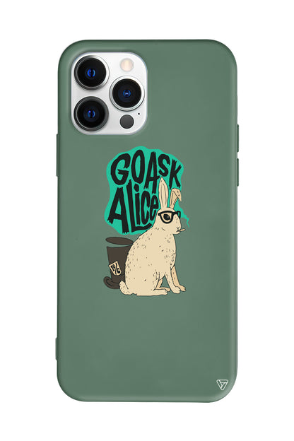 Alice Lansman Model İçi Kadife Silikon Telefon Kılıfı