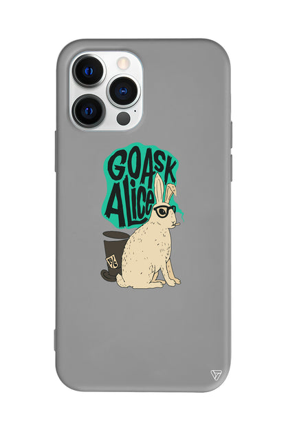 Alice Lansman Model İçi Kadife Silikon Telefon Kılıfı