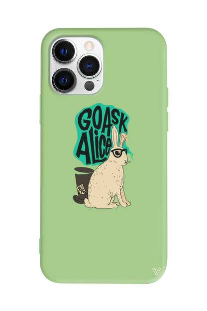 Alice Lansman Model İçi Kadife Silikon Telefon Kılıfı