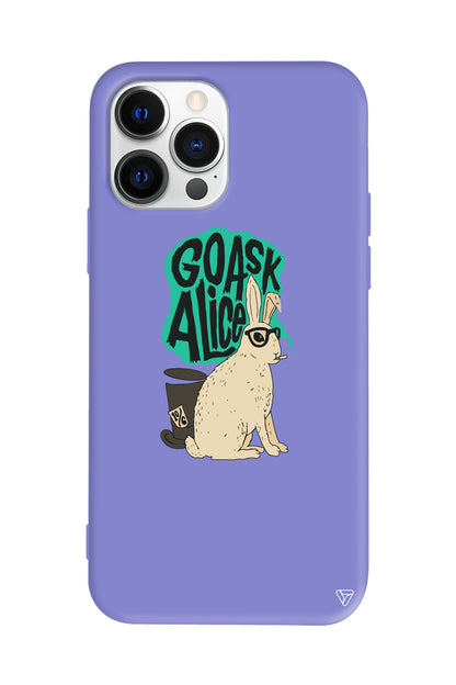 Alice Lansman Model İçi Kadife Silikon Telefon Kılıfı