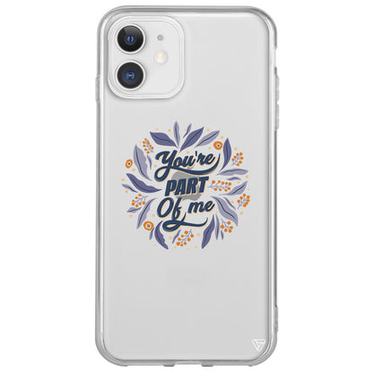 Part of Me Lansman Model İçi Kadife Silikon Telefon Kılıfı