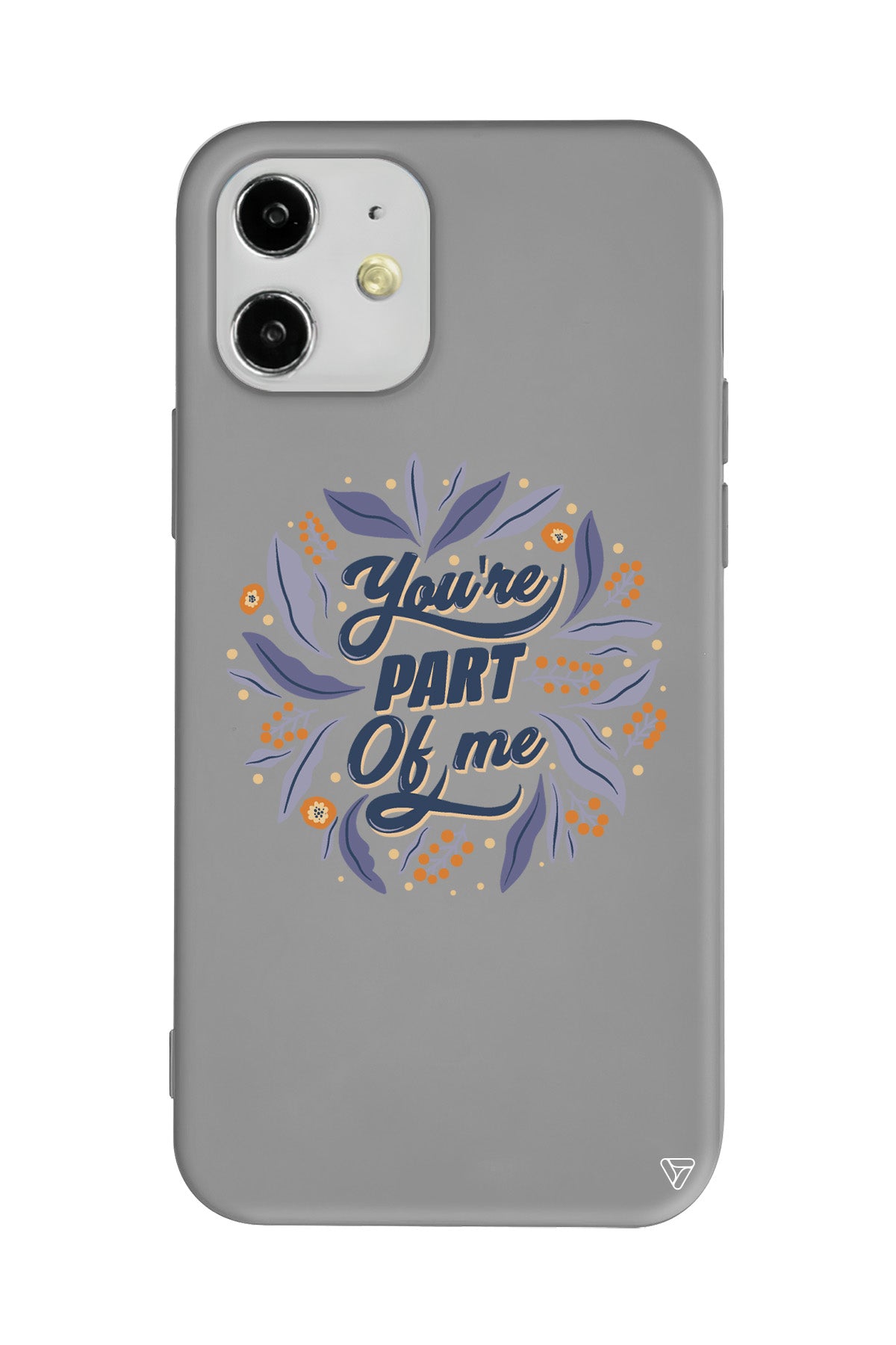 Part of Me Lansman Model İçi Kadife Silikon Telefon Kılıfı