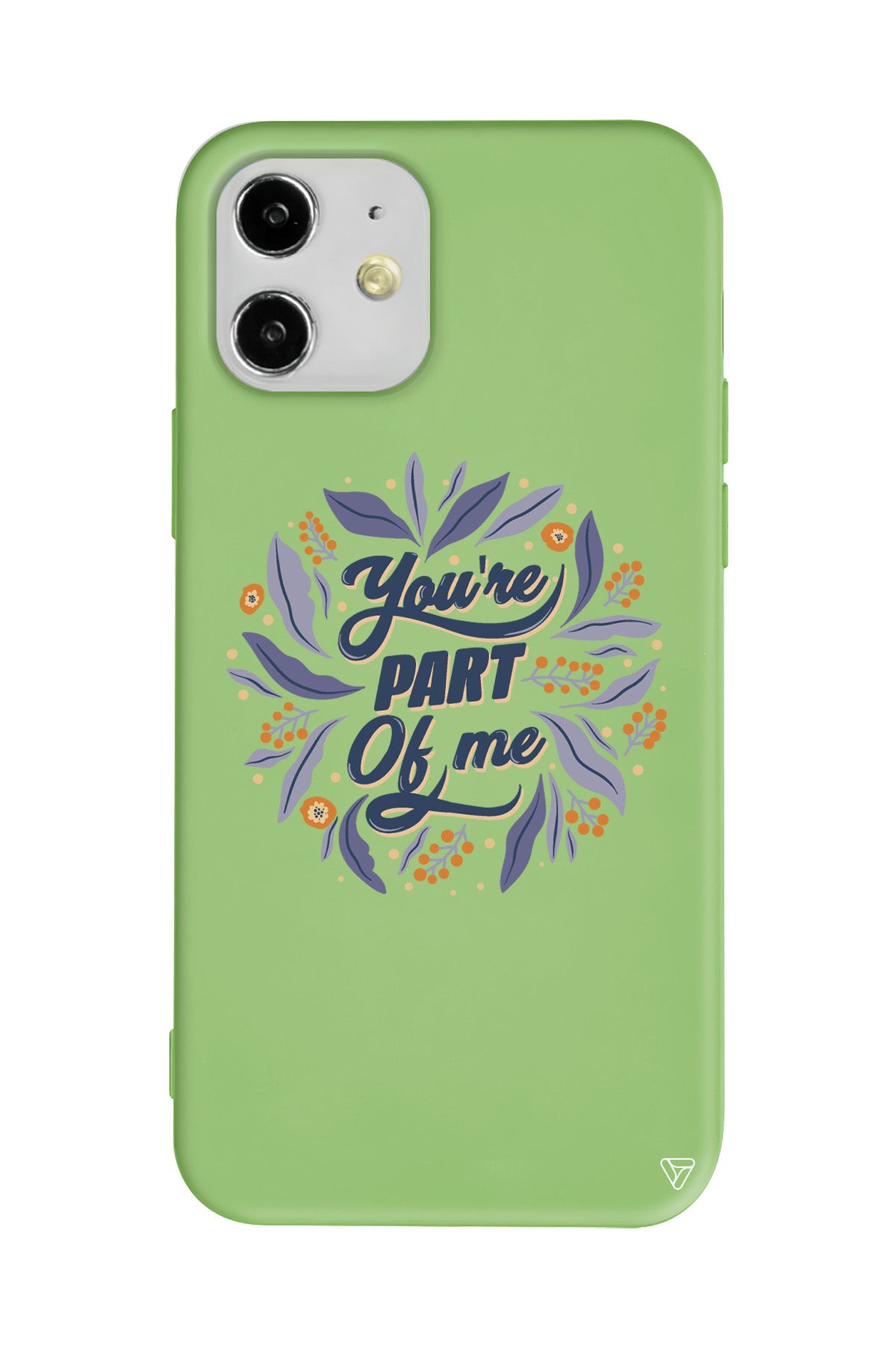 Part of Me Lansman Model İçi Kadife Silikon Telefon Kılıfı