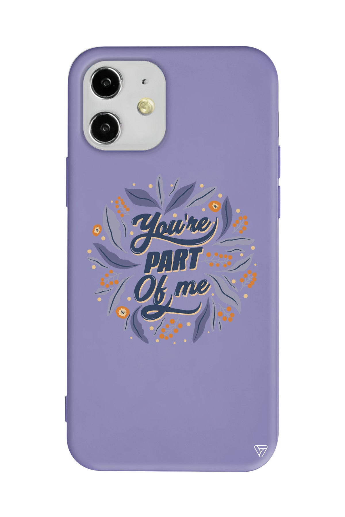 Part of Me Lansman Model İçi Kadife Silikon Telefon Kılıfı