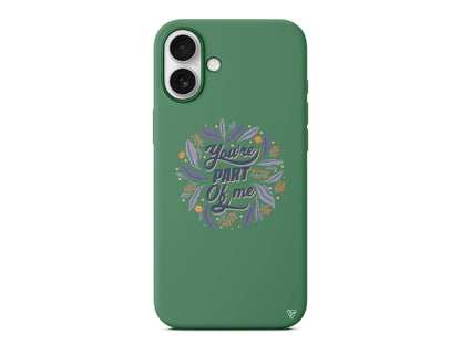 Part of Me Lansman Model İçi Kadife Silikon Telefon Kılıfı – Plus Serisine Özel