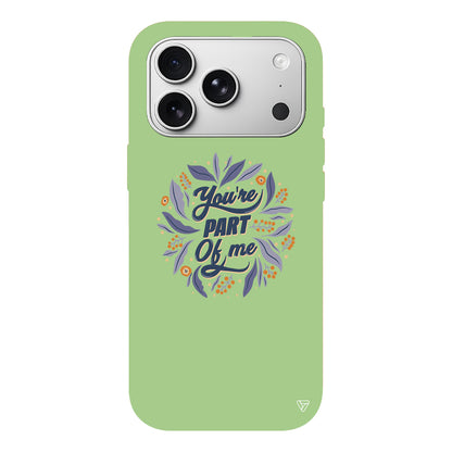 Part of Me Lansman Model İçi Kadife Silikon Telefon Kılıfı