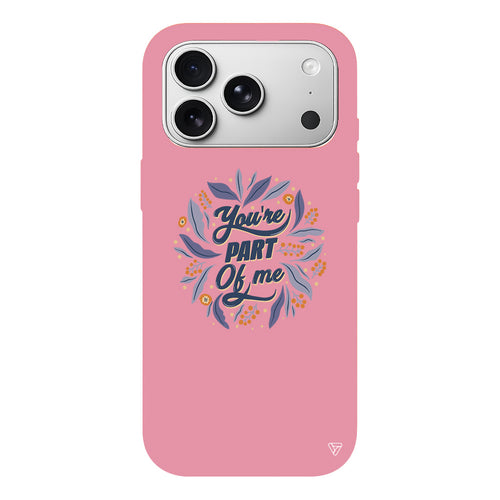 Part of Me Lansman Model İçi Kadife Silikon Telefon Kılıfı