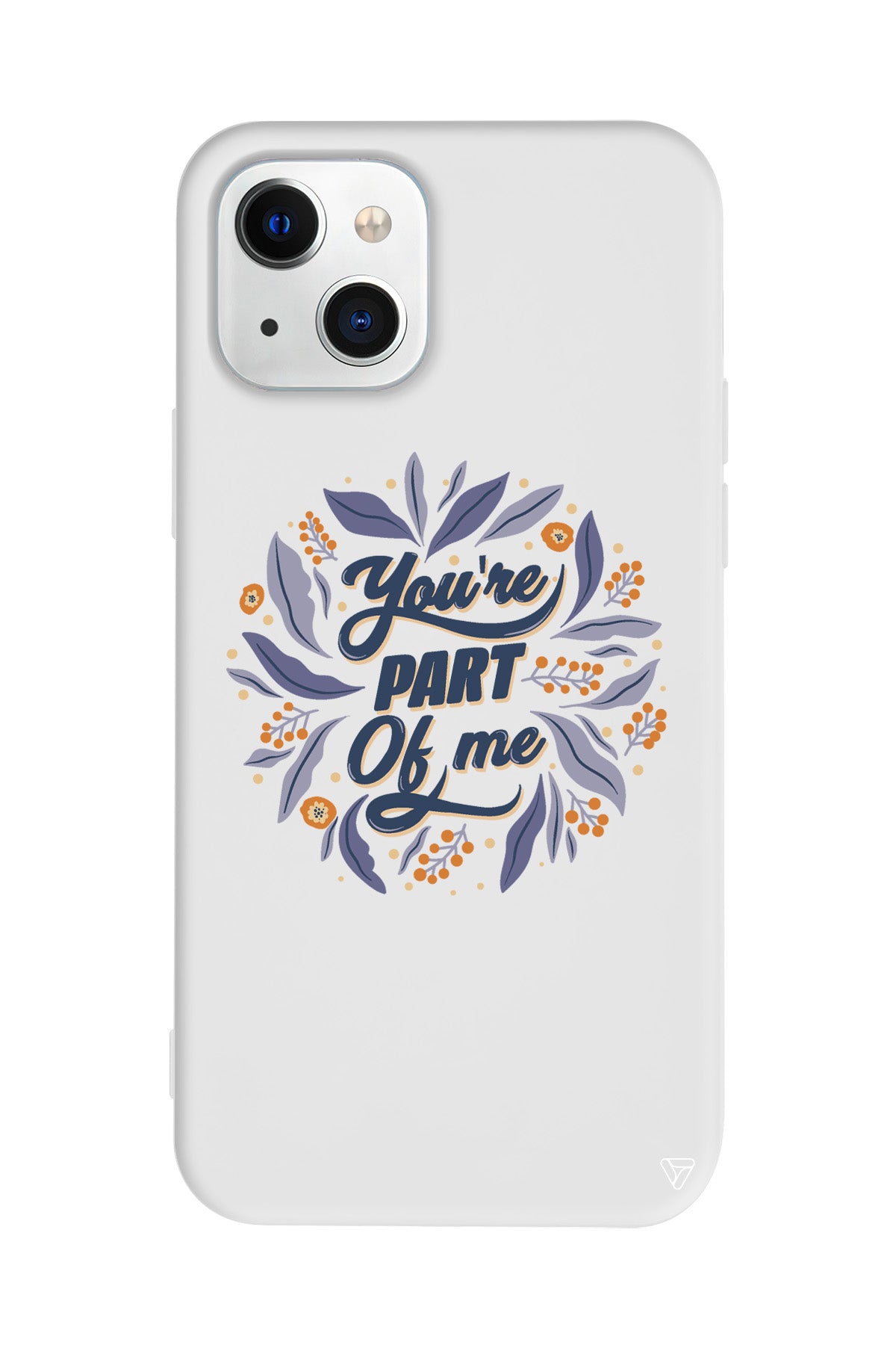 Part of Me Lansman Model İçi Kadife Silikon Telefon Kılıfı