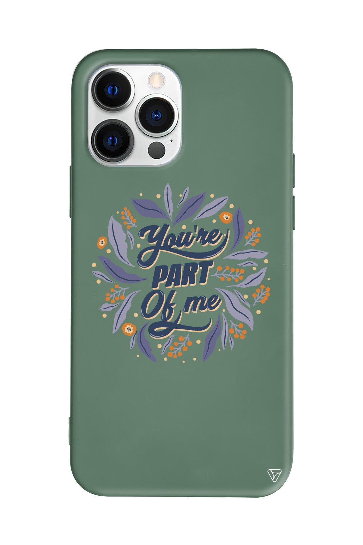 Part of Me Lansman Model İçi Kadife Silikon Telefon Kılıfı