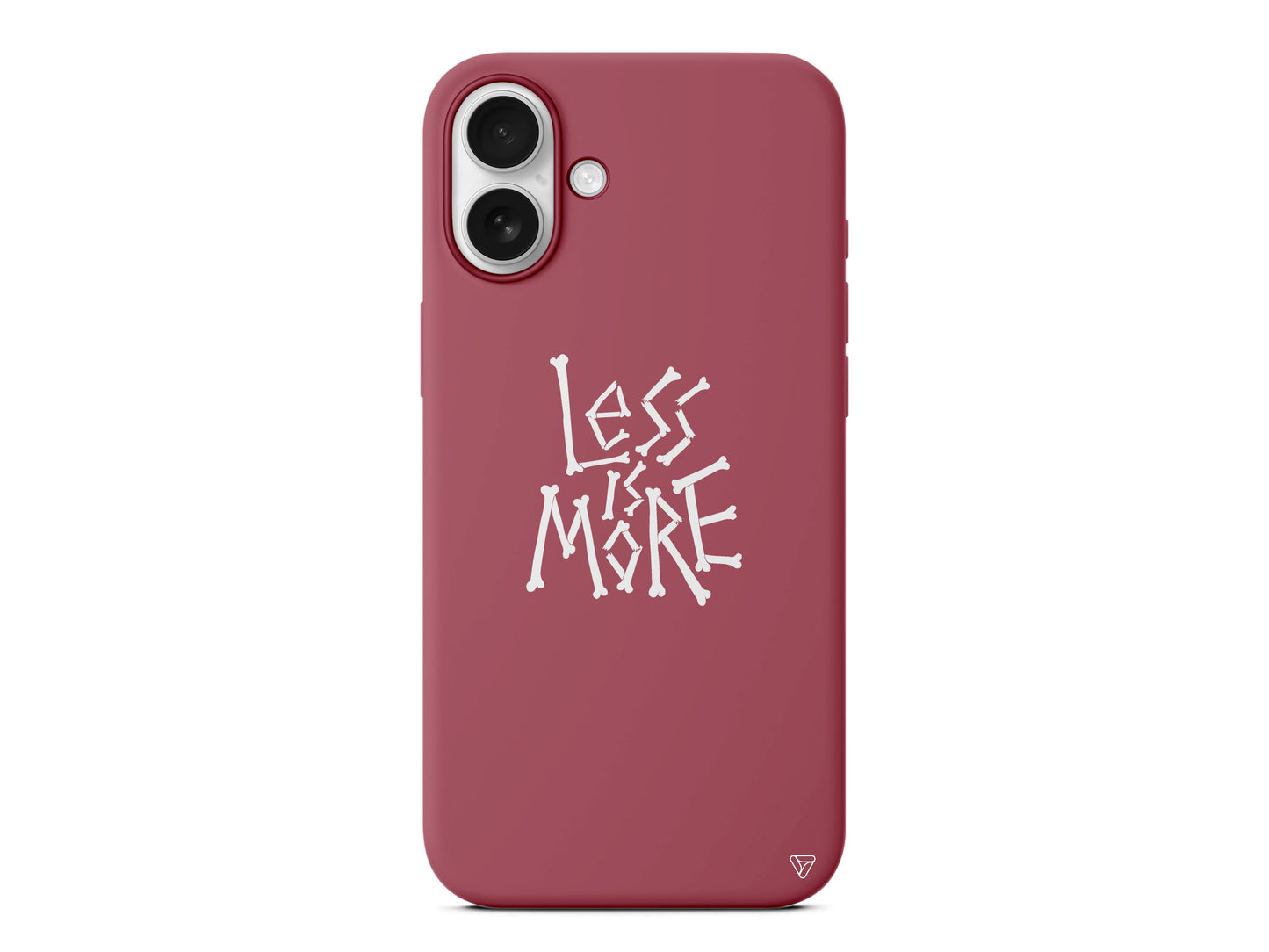 Less is More Lansman Model İçi Kadife Silikon Telefon Kılıfı – Plus Serisine Özel