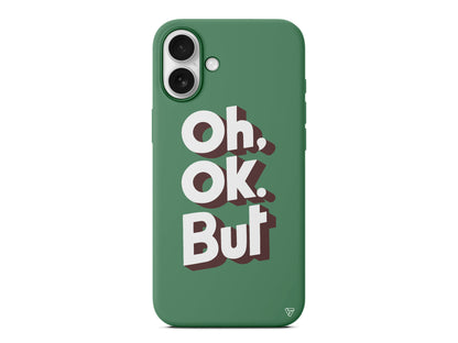 OH. OK. Lansman Model İçi Kadife Silikon Telefon Kılıfı