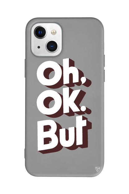 OH. OK. Lansman Model İçi Kadife Silikon Telefon Kılıfı – Plus Serisine Özel