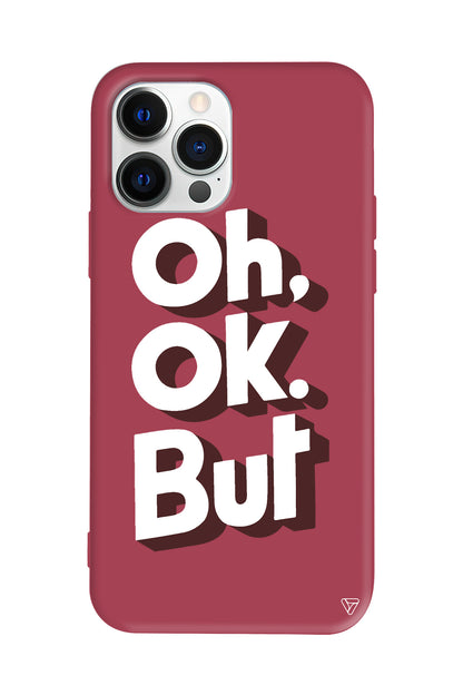 OH. OK. Lansman Model İçi Kadife Silikon Telefon Kılıfı