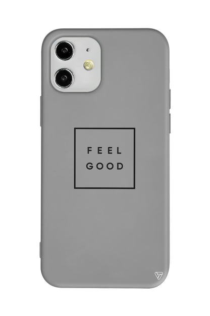 Feel Good Lansman Model İçi Kadife Silikon Telefon Kılıfı