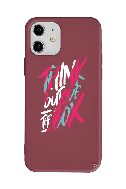 Outside Box Lansman Model İçi Kadife Silikon Telefon Kılıfı