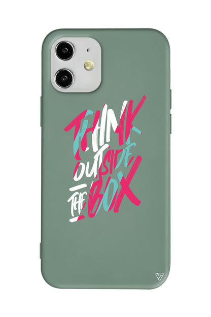 Outside Box Lansman Model İçi Kadife Silikon Telefon Kılıfı