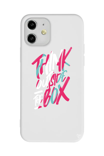 Outside Box Lansman Model İçi Kadife Silikon Telefon Kılıfı