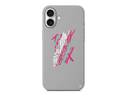 Outside Box Lansman Model İçi Kadife Silikon Telefon Kılıfı