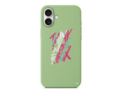 Outside Box Lansman Model İçi Kadife Silikon Telefon Kılıfı