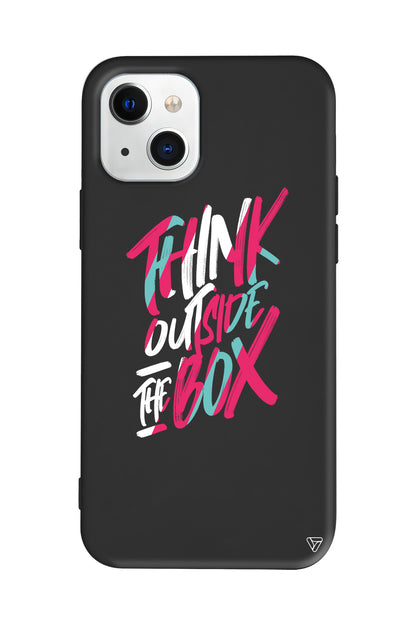 Outside Box Lansman Model İçi Kadife Silikon Telefon Kılıfı