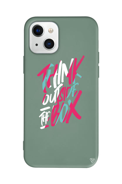 Outside Box Lansman Model İçi Kadife Silikon Telefon Kılıfı