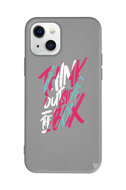 Outside Box Lansman Model İçi Kadife Silikon Telefon Kılıfı