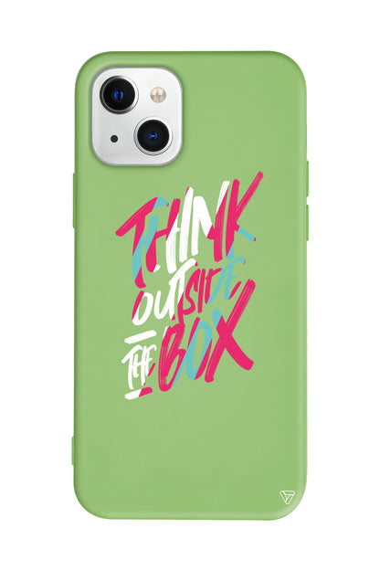 Outside Box Lansman Model İçi Kadife Silikon Telefon Kılıfı