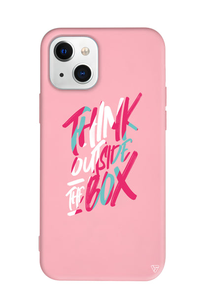 Outside Box Lansman Model İçi Kadife Silikon Telefon Kılıfı