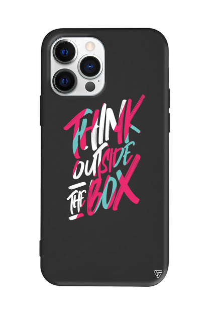 Outside Box Lansman Model İçi Kadife Silikon Telefon Kılıfı