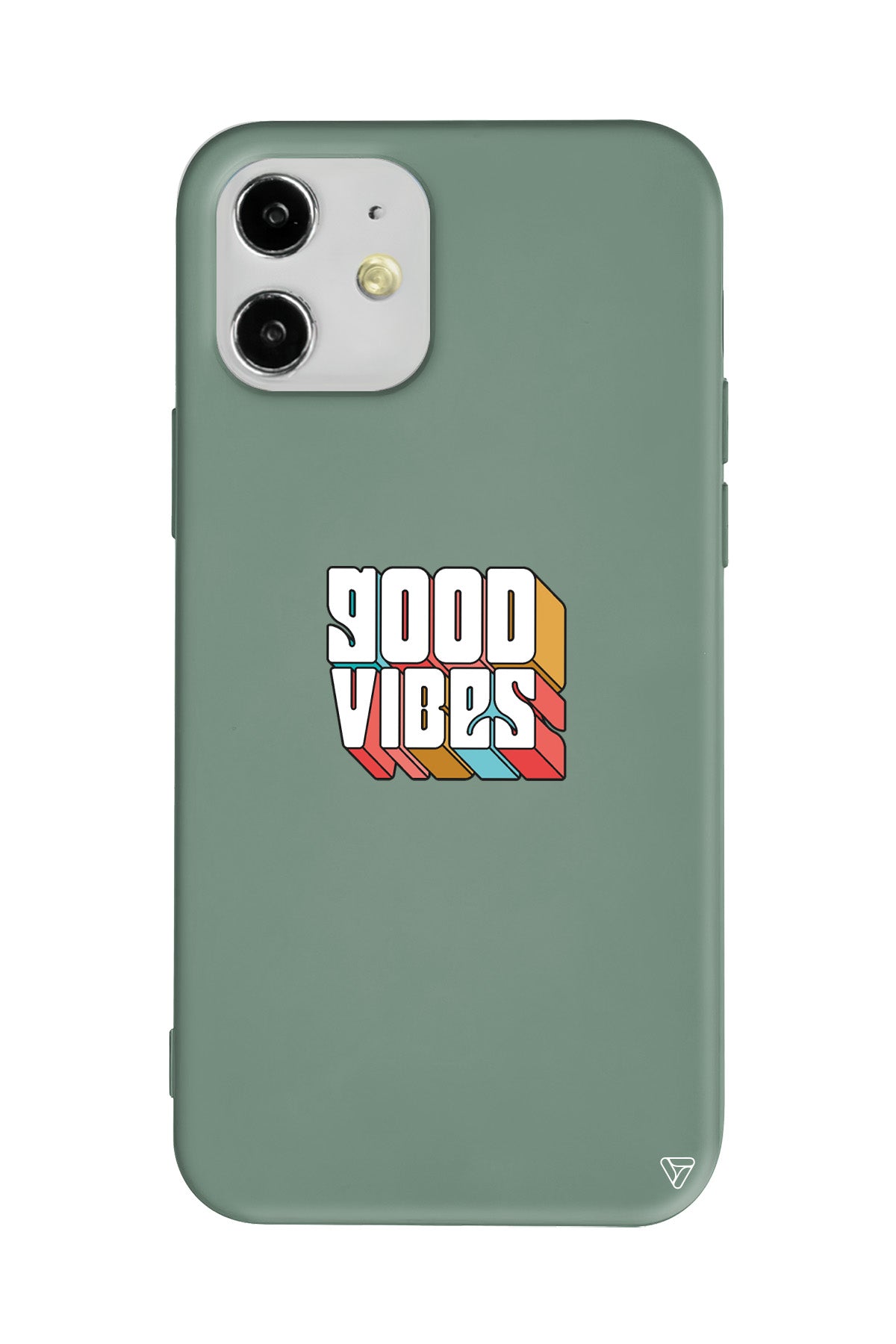 Good Vibes Lansman Model İçi Kadife Silikon Telefon Kılıfı