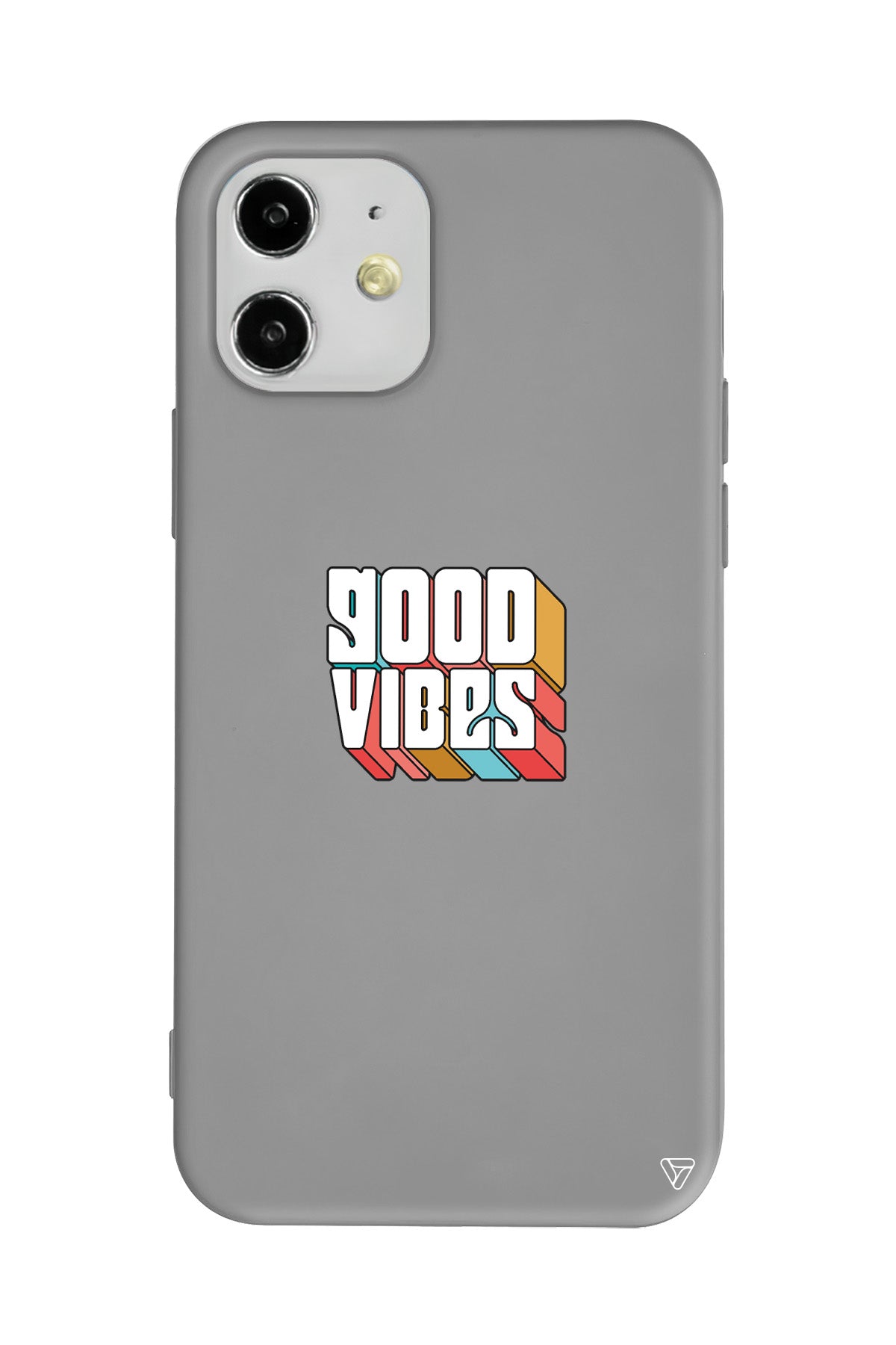 Good Vibes Lansman Model İçi Kadife Silikon Telefon Kılıfı